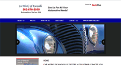 Desktop Screenshot of carworksofknoxville.com
